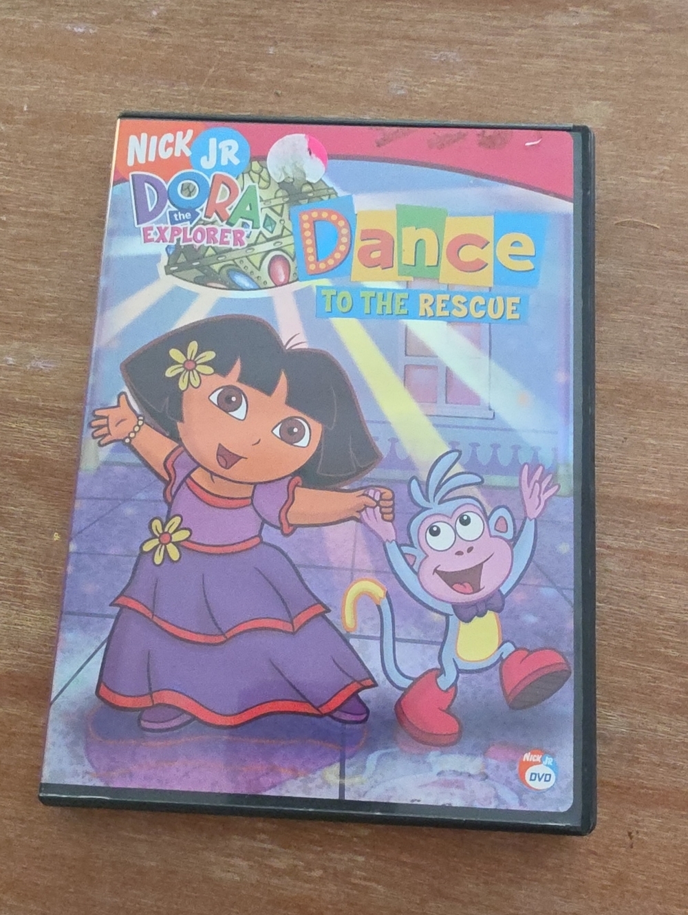 Dora the Explorer "Dance to the Rescue" DVD - Purple